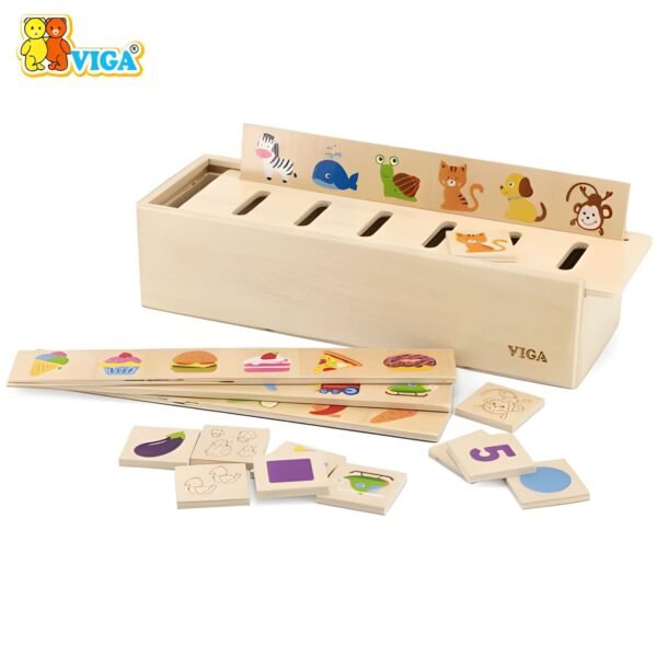 VIGA match & sort wooden toy